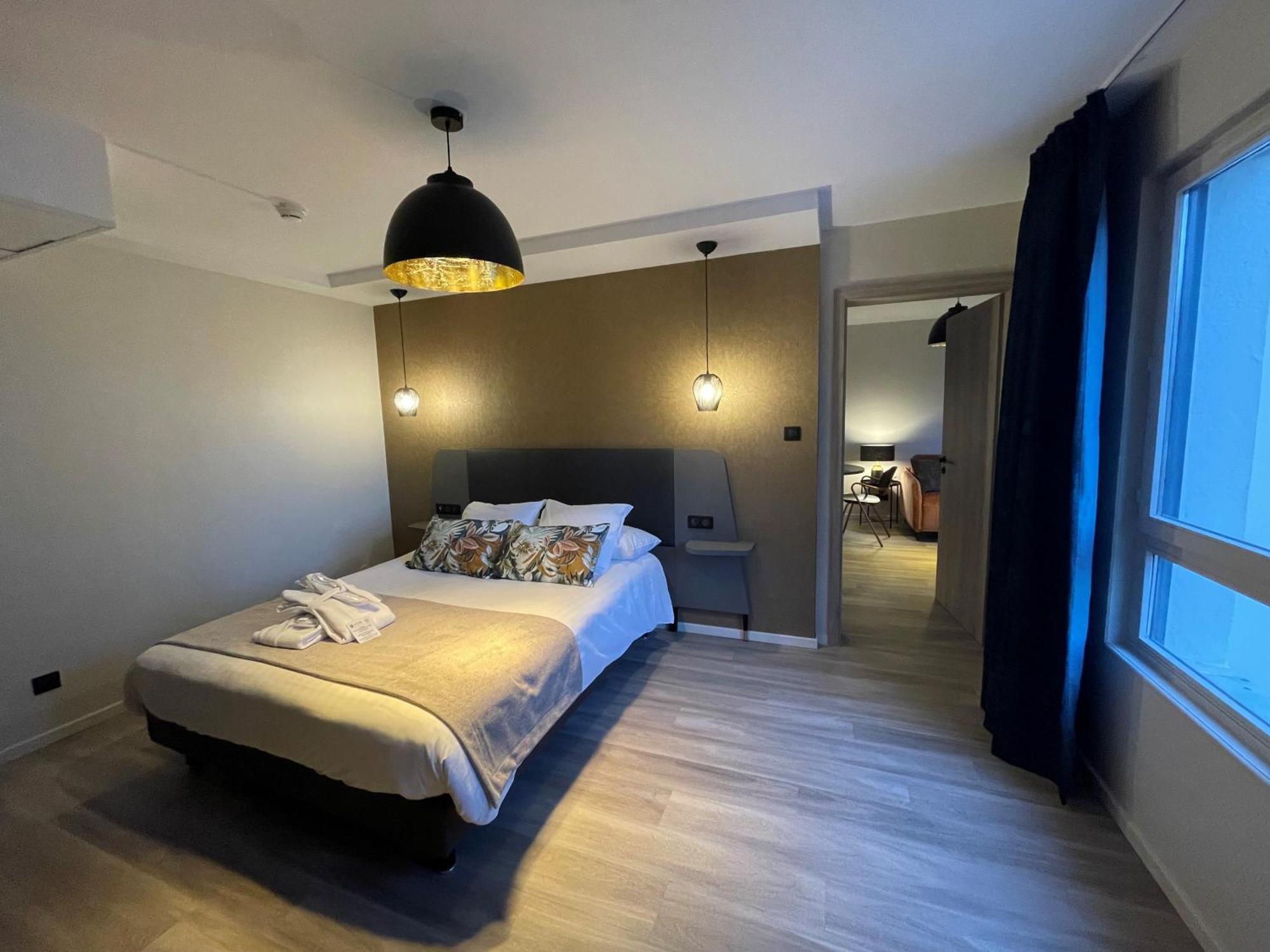 Les Appartements Du Parc - Acces Piscine Et Spa Мюнстер Стая снимка